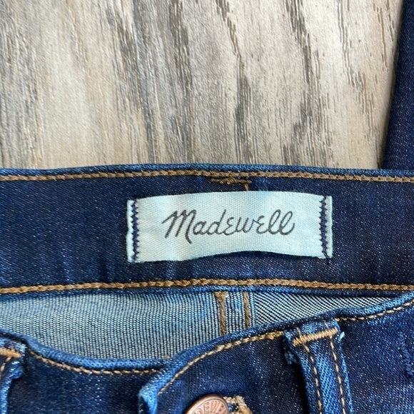 Madewell Women’s 9” High Rise Skinny Jeans, Dark Wash, size 25 - Picture 2 of 10
